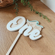 Big One birthday | Surf Birthday | First Birthday | Boys Birthday | Girls Birthday | Cake topper | Birthday Cake | Personalized Cake topper