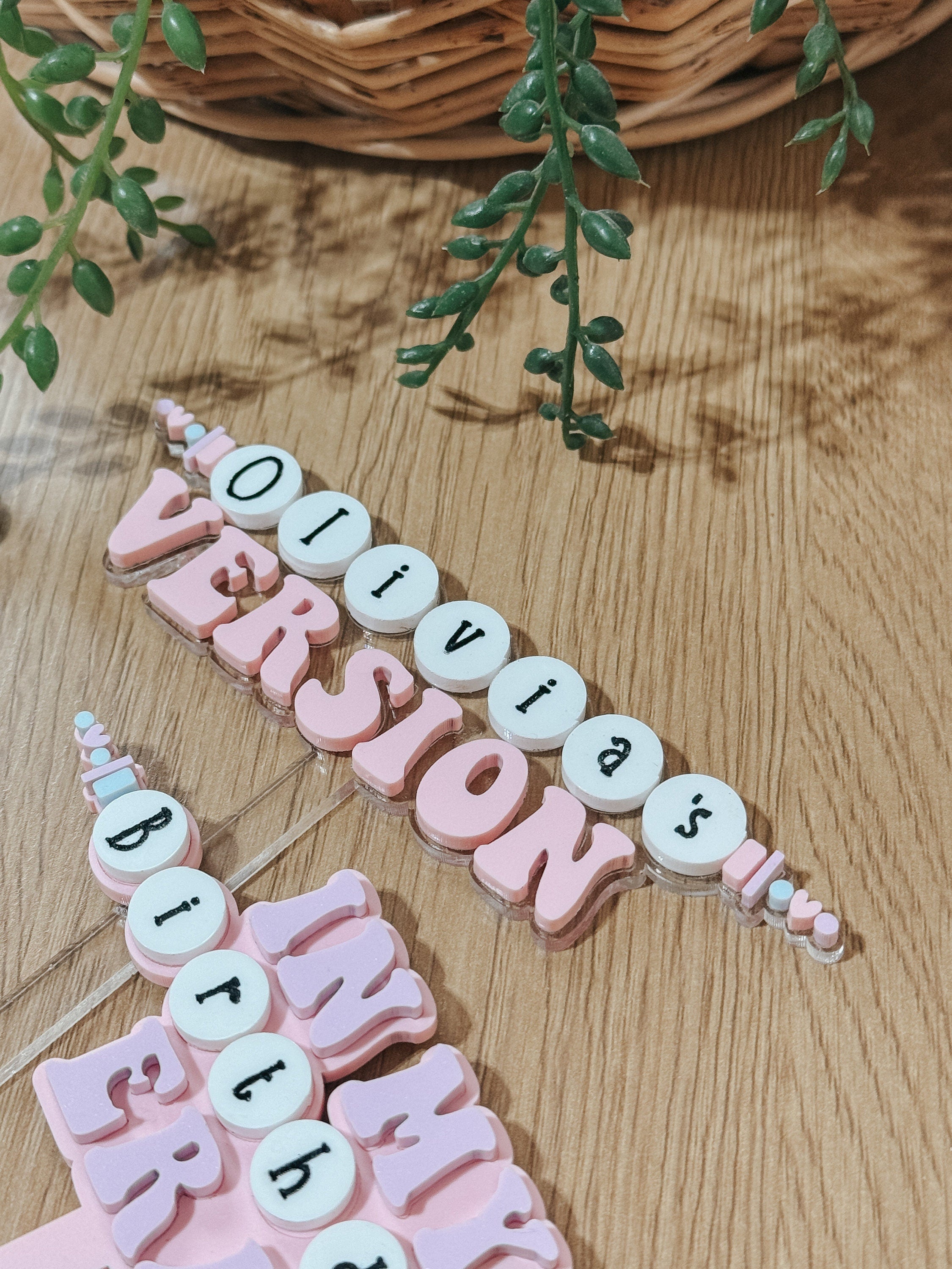 Taylor Swift inspired cake topper | Lover cake topper | Friendship bracelet | Taylor Swift birthday | eras | Bachelorette | Bride era