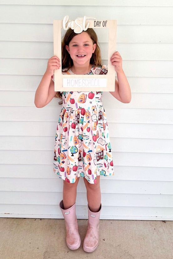 First Day of School Sign | Last Day of School Sign | School Sign | First Day | Last Day | School Photo Sign | Wipe Erase Sign | Photo Prop