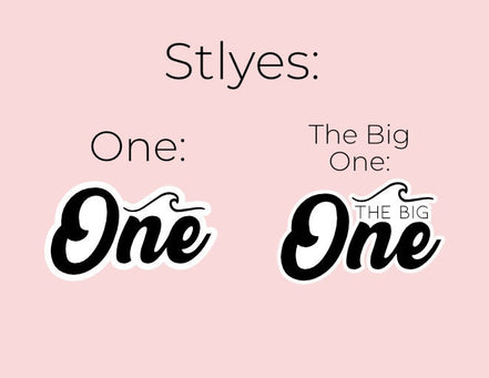 Big One birthday | Surf Birthday | First Birthday | Boys Birthday | Girls Birthday | Cake topper | Birthday Cake | Personalized Cake topper