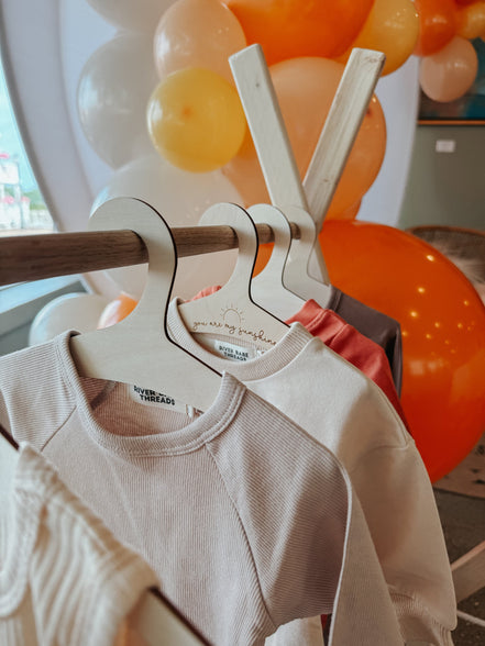 Personalized baby decor hangers | wood hangers |  Hangers for photography decor | Sunshine baby decor | You are my sunshine | Personalized
