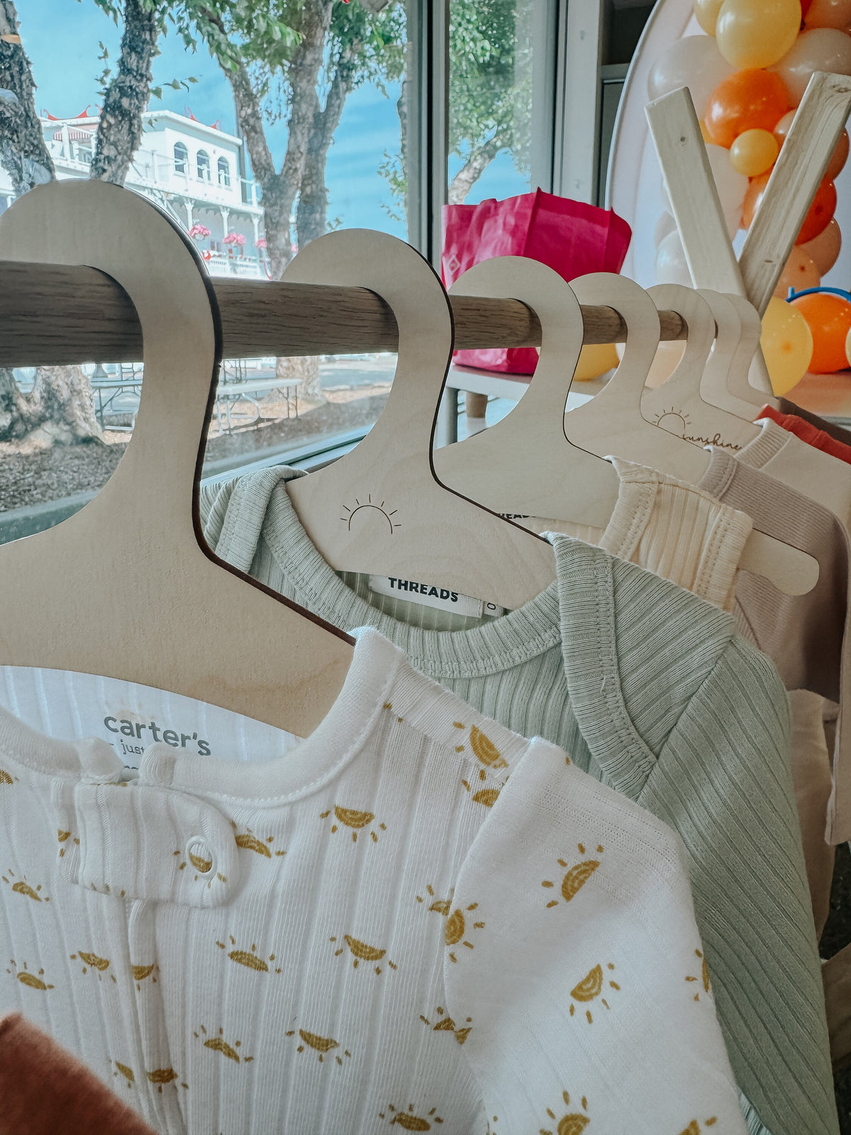 Personalized baby decor hangers | wood hangers |  Hangers for photography decor | Sunshine baby decor | You are my sunshine | Personalized
