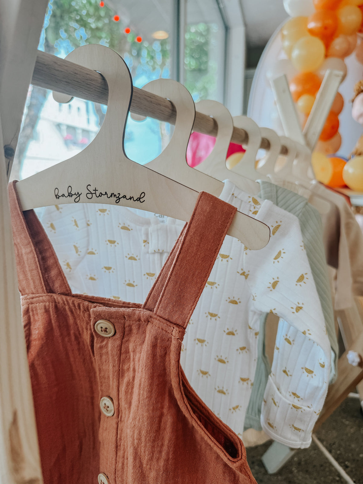 Personalized baby decor hangers | wood hangers |  Hangers for photography decor | Sunshine baby decor | You are my sunshine | Personalized