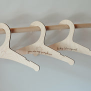 Personalized baby decor hangers | wood hangers |  Hangers for photography decor | Sunshine baby decor | You are my sunshine | Personalized