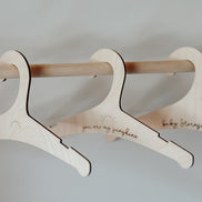 Personalized baby decor hangers | wood hangers |  Hangers for photography decor | Sunshine baby decor | You are my sunshine | Personalized