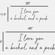 A bushel and a peck | Wall decal | 3D Wall Decal | Kids Bedroom Decor | Organization | Book shelf| Office Decor | Playroom Decor | Nursery