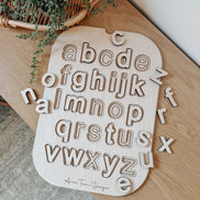 Flisat alphabet Insert | Flisat Insert | IKEA Table | Montessori | Educational Toy | Preschool | Homeschool | learning tools | puzzle