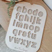 Flisat alphabet Insert | Flisat Insert | IKEA Table | Montessori | Educational Toy | Preschool | Homeschool | learning tools | puzzle