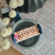 Stanley Name Plate | Stanley Cup Name | Stanley Name Tag | Stanley Accessories | Stanley Cup Name Plate | Tumbler Topper | Checker Print