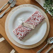 Christmas Plate Charger | Dinner Charger | Dinner Party | Christmas Meal | Christmas Decor | Birch Charger | Tablescape | Event | custom |