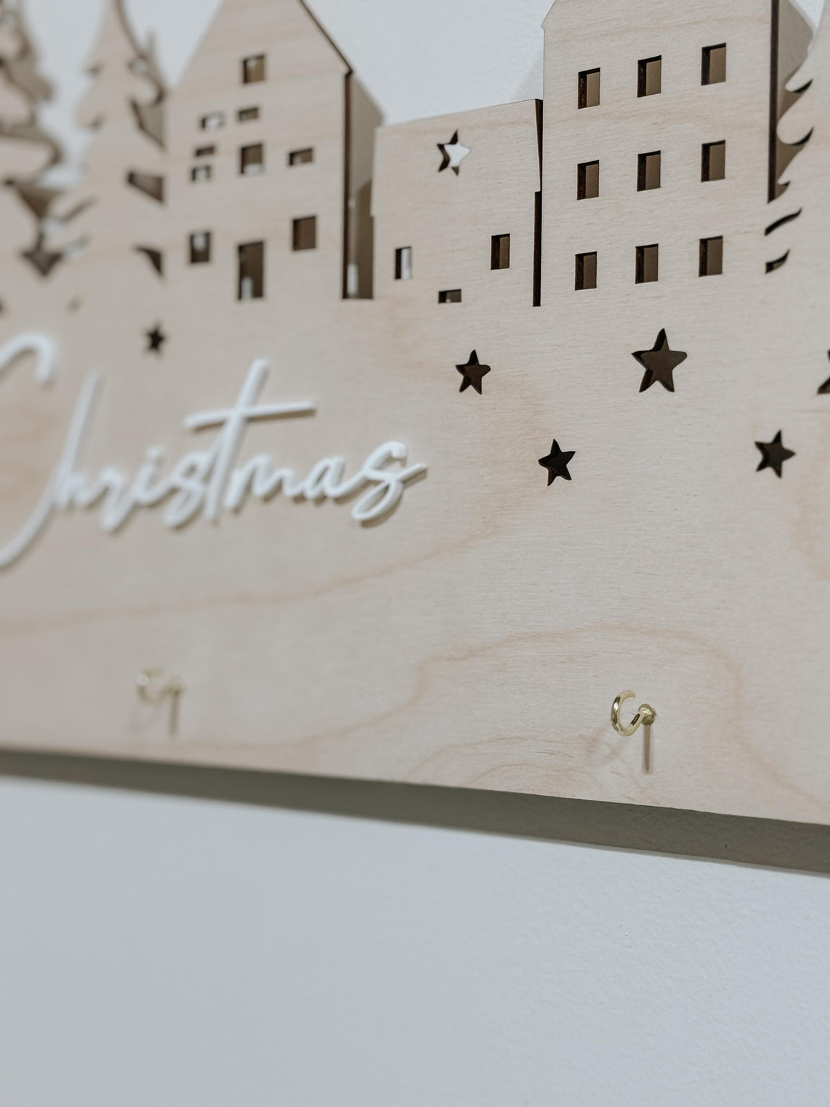 Stocking Holder | Merry Christmas | Custom Stocking display | Wood Stocking Sign | Fireplace | Christmas decor | Christmas village