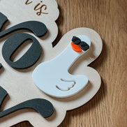 Two Silly Goose Birthday | Cake Topper | second | First Birthday Theme | Cake Decor | Party | Baby | Personalized | Custom | keepsake