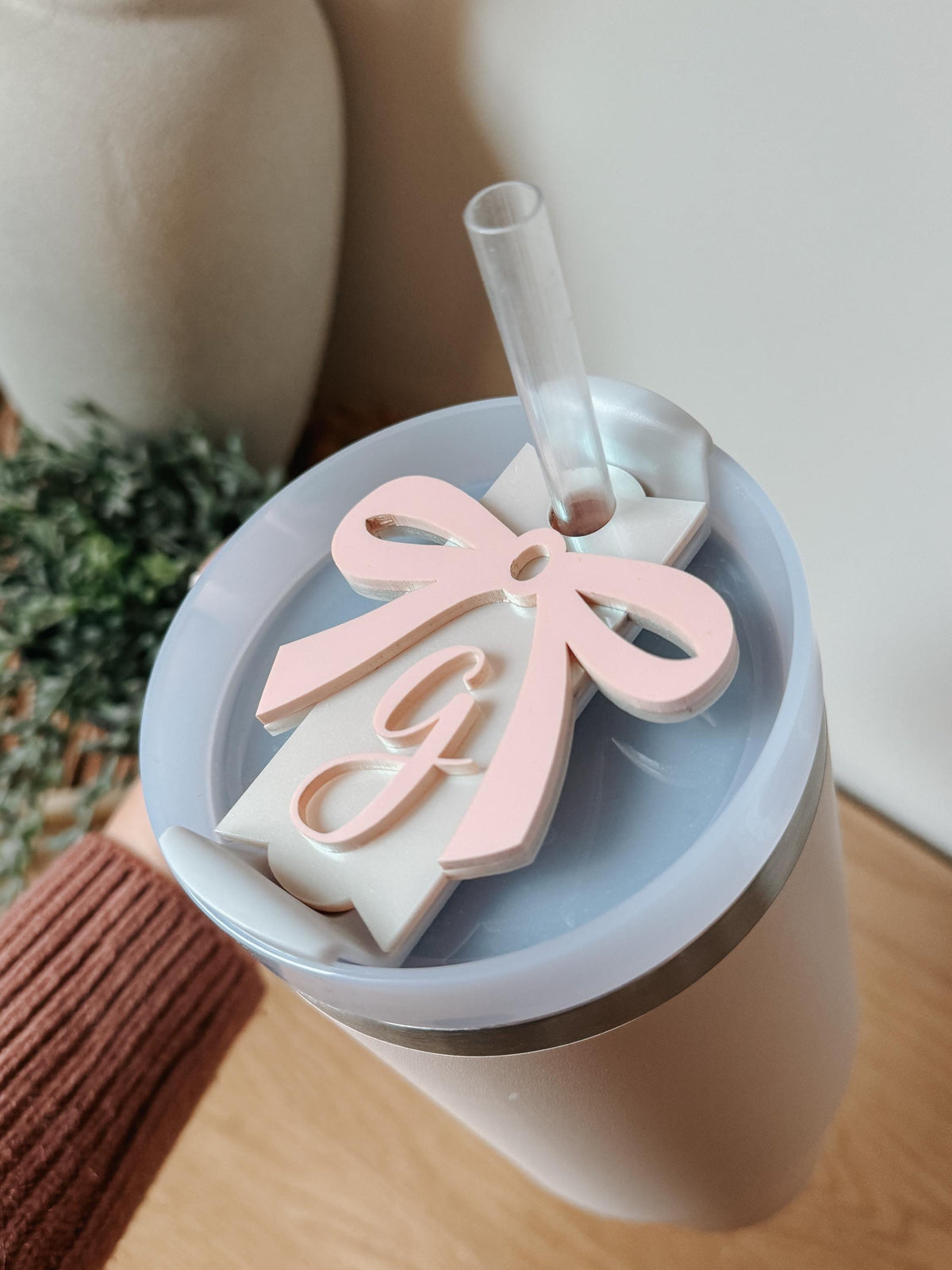 Personalized Stanley Tumbler Name Tag 40oz, 30oz, 20oz | Tumbler | Topper | Name | Accessories |