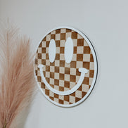 Checker Print Smile Laser File | Laser ready SVG | Christmas Laser | Laser Projects | Laser Tested | Gloforge | Stocking | Laser Decor |
