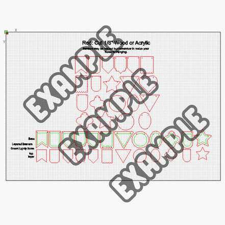 32 Bunting Banner SVG Cut File | Digital Download for Cricut, Silhouette, Glowforge & Laser Cutters | Party DIY | Small Business