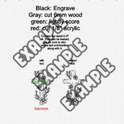 Cross SVG | Laser File | Gloforge | Cake Topper | Glowforge File | Glowforge Svg | Laser Cut File | Tested | Small Business | Easter Cross |