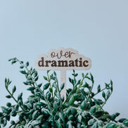 Funny Plant Stakes  Laser Cut Wood Plant Markers  Indoor Plant Decor  Housewarming Gift  Plant Lover Gift  Sassy Plant Signs