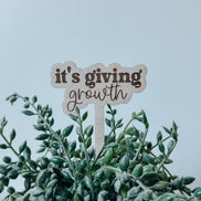Funny Plant Stakes  Laser Cut Wood Plant Markers  Indoor Plant Decor  Housewarming Gift  Plant Lover Gift  Sassy Plant Signs