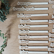 Herb Garden Markers | Garden Stakes | Plant Markers | Gardening | Indoor Garden | Herb Garden | Garden Accessories | Plants