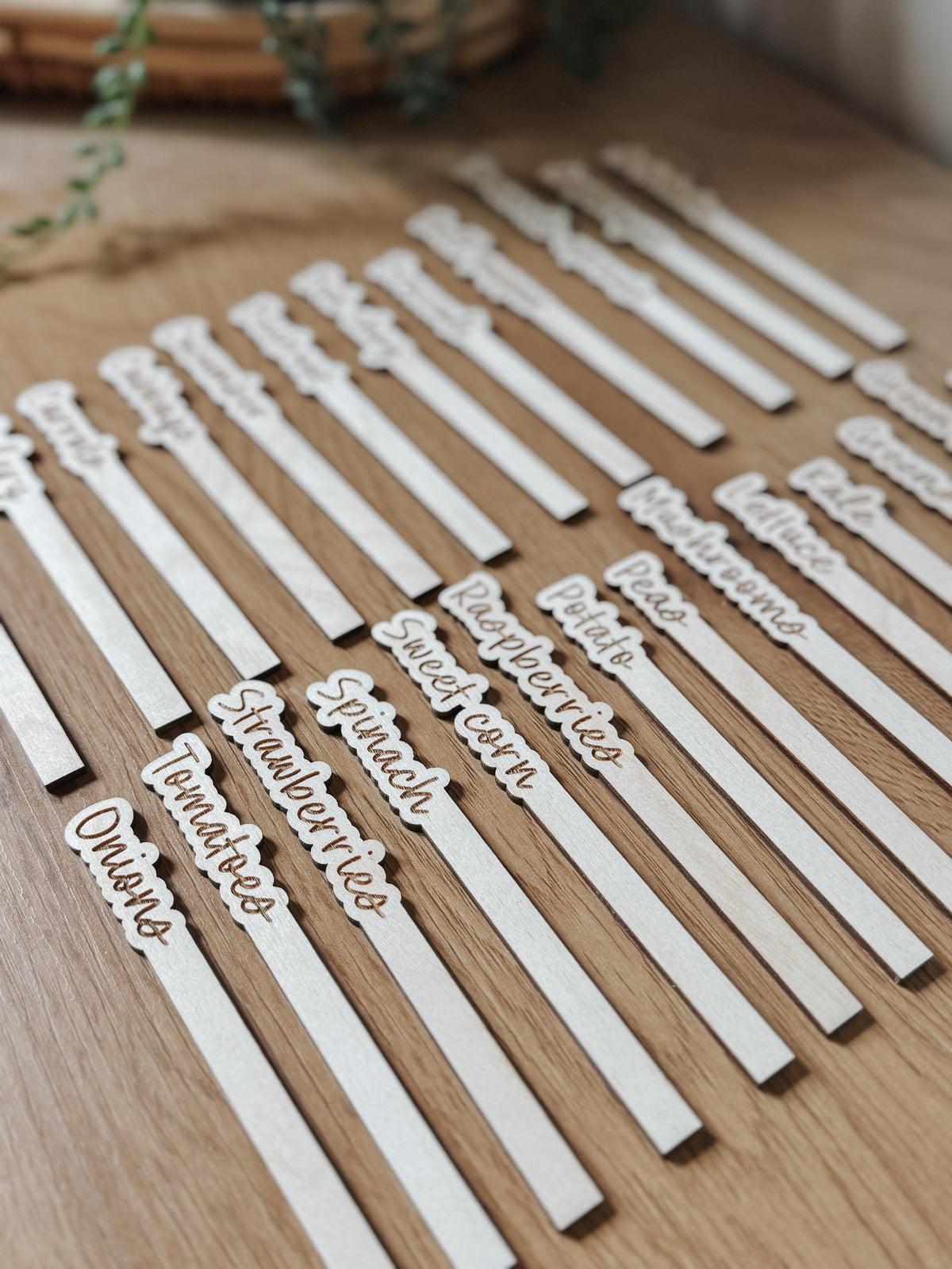 Herb Garden Markers | Garden Stakes | Plant Markers | Gardening | Indoor Garden | Herb Garden | Garden Accessories | Plants