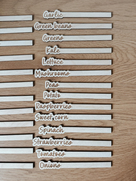 Herb Garden Markers | Garden Stakes | Plant Markers | Gardening | Indoor Garden | Herb Garden | Garden Accessories | Plants