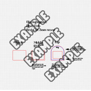 Ultrasound Photo Frame SVG | Laser File | Gloforge | Cake Topper | Glowforge File | Glowforge Svg | Laser Cut File | Tested | Small Business