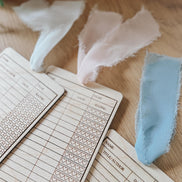Birch Bookmark | Book Tracker | Reading Log with Ribbon | Gift for Book Lovers