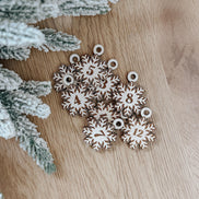 Wooden Advent Calendar Village | 12 Day Countdown with Burlap Bags | Laser Cut Birch Christmas Decor | Hanging Holiday Countdown