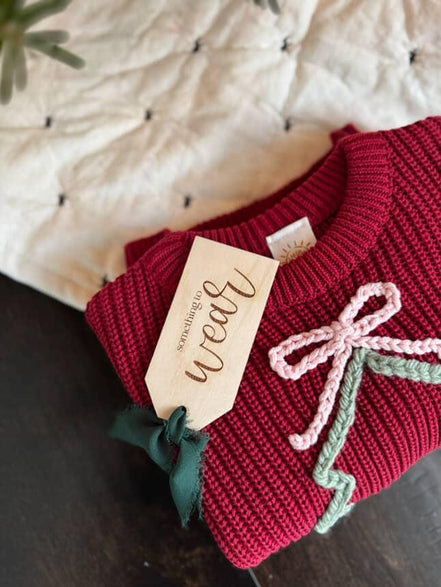 Christmas Gift Tags Set  Laser Cut Birch Tags  Something You Need Want Wear Read Share Do  Wooden Present Tags  Holiday Gift Labels