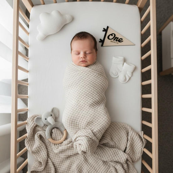 Flag Milestone | pennant Birth Announcement | Modern Milestones | Baby Shower gift | Boho Baby | Wooden Milestone | Newborn | Pregnancy