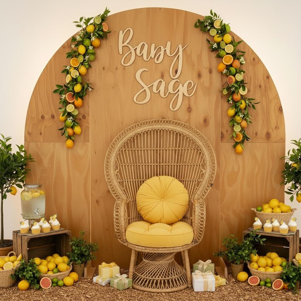 Baby Shower Welcome Sign | Custom Wooden Name Sign | Laser Cut Birch Baby Shower Decor | Arch Welcome Sign Name | Nursery Name Sign | Baby