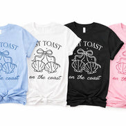 Last Toast on the Coast PNG | Bachelorette Party Shirt | Beach Bach Shirts | Girls Trip Tee Design | Coastal Bachelorette | Bride Matching