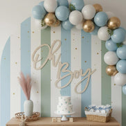 Oh Boy Backdrop | Oh boy cutout | Baby shower Prop | Henge Wall sign  | Backdrop | Oh baby Decor | Baby Shower back drop | Wood
