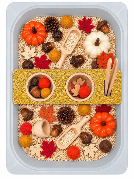 IKEA FLISAT Sensory Table Tool Organizer | TROFAST Bin Insert | Sensory Play Scoop & Bowl Holder | Montessori Sensory Bin Accessory