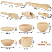 IKEA FLISAT Sensory Table Tool Organizer | TROFAST Bin Insert | Sensory Play Scoop & Bowl Holder | Montessori Sensory Bin Accessory