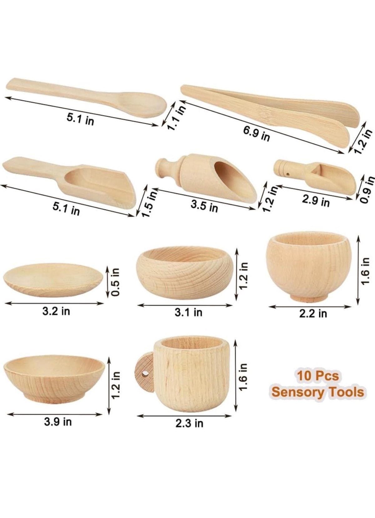 IKEA FLISAT Sensory Table Tool Organizer | TROFAST Bin Insert | Sensory Play Scoop & Bowl Holder | Montessori Sensory Bin Accessory