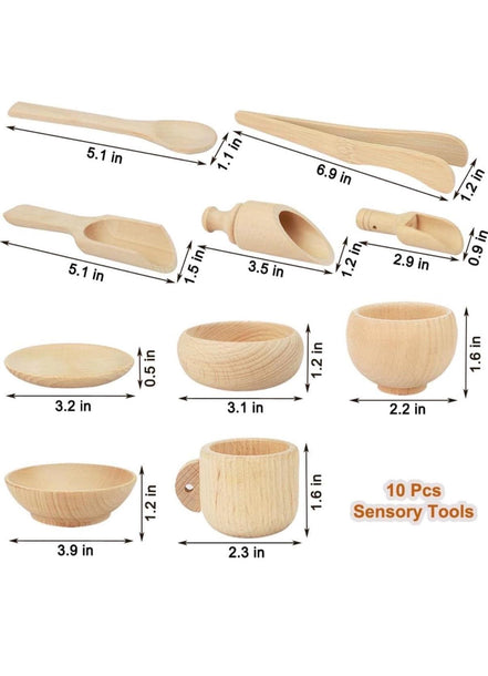 IKEA FLISAT Sensory Table Tool Organizer | TROFAST Bin Insert | Sensory Play Scoop & Bowl Holder | Montessori Sensory Bin Accessory