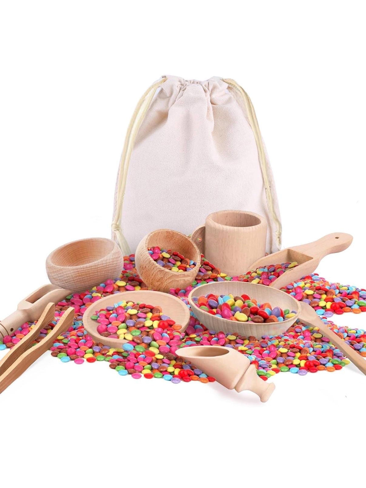 IKEA FLISAT Sensory Table Tool Organizer | TROFAST Bin Insert | Sensory Play Scoop & Bowl Holder | Montessori Sensory Bin Accessory