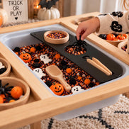 IKEA FLISAT Sensory Table Tool Organizer | TROFAST Bin Insert | Sensory Play Scoop & Bowl Holder | Montessori Sensory Bin Accessory