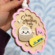 Squishy Christmas Ornament 2026, In My Squishies Era Ornament, Dumpling Ornament, Kids Christmas Gift, Squishy Lover Gift